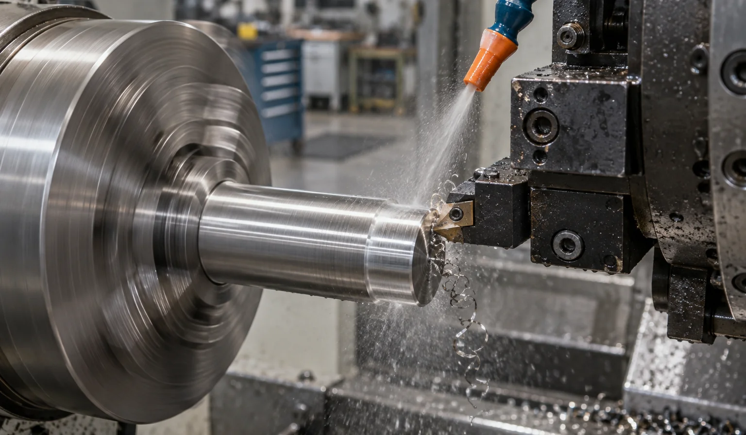 CNC machining a stainless steel part