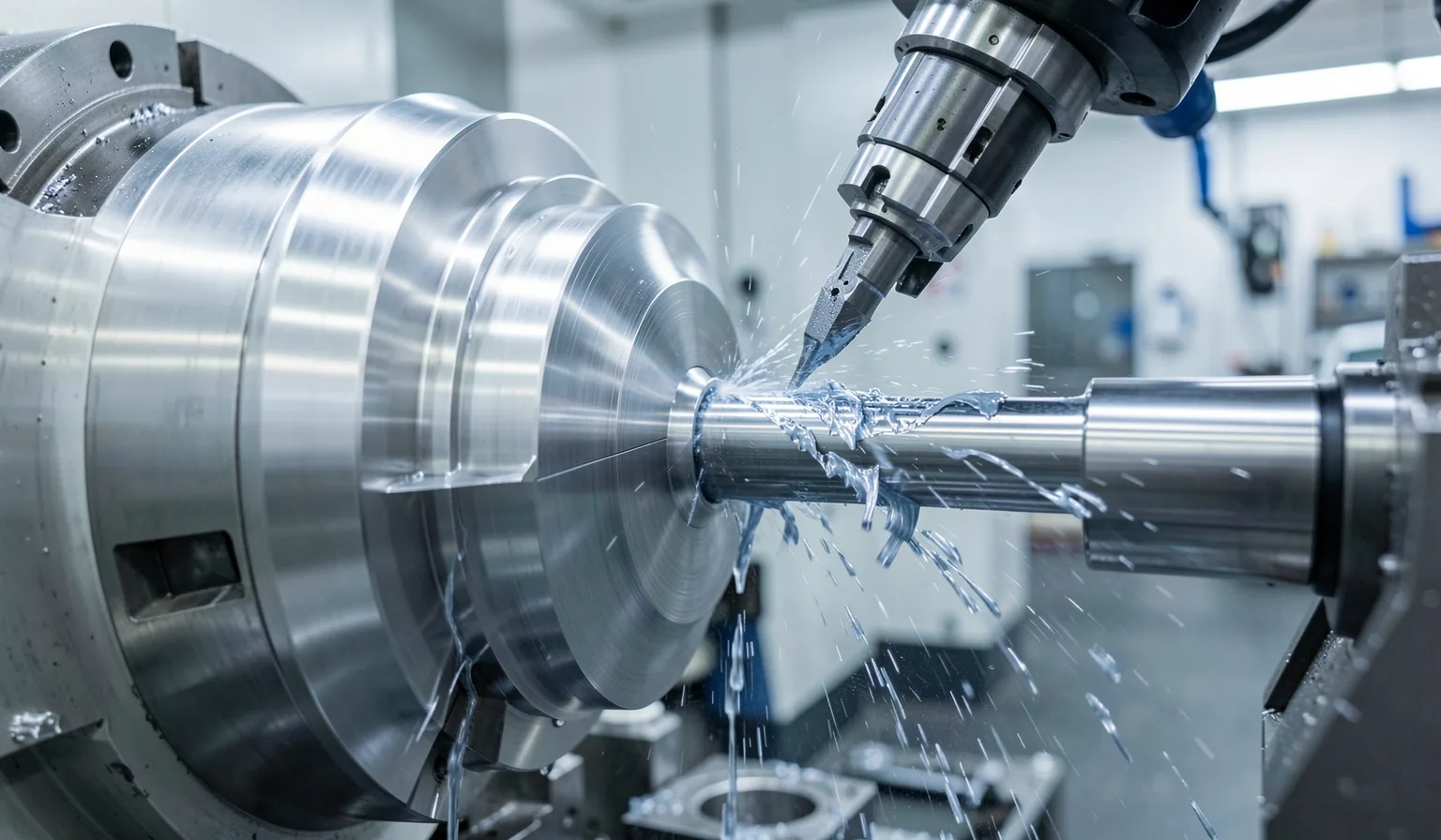 CNC machining a stainless steel part
